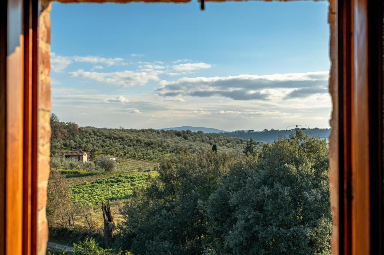 Case Vacanze Ranza, Casale Con Piscina E Relax Сан-Джиминьяно Экстерьер фото