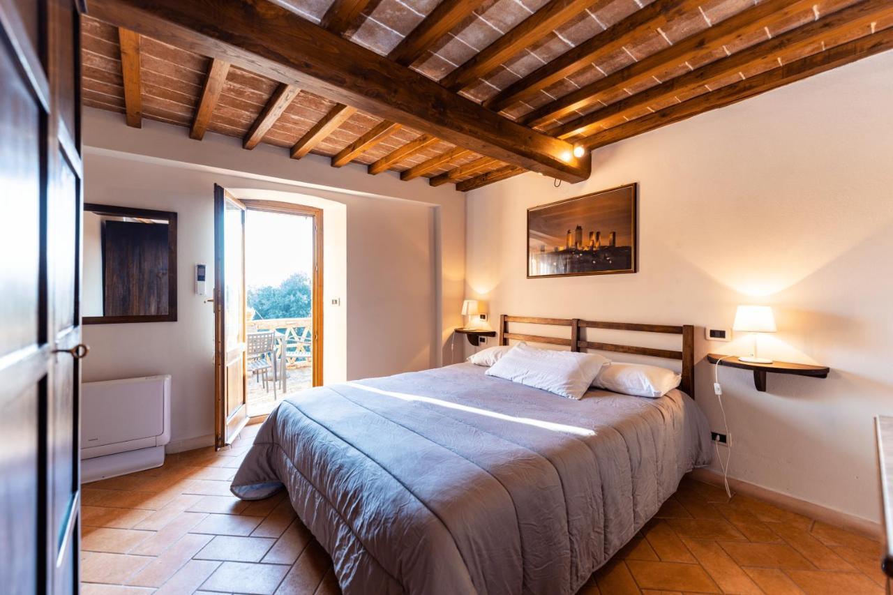 Case Vacanze Ranza, Casale Con Piscina E Relax Сан-Джиминьяно Экстерьер фото