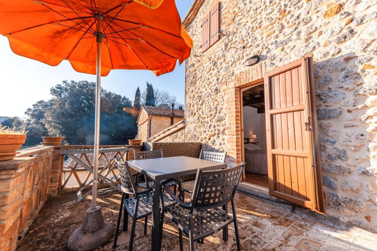 Case Vacanze Ranza, Casale Con Piscina E Relax Сан-Джиминьяно Экстерьер фото