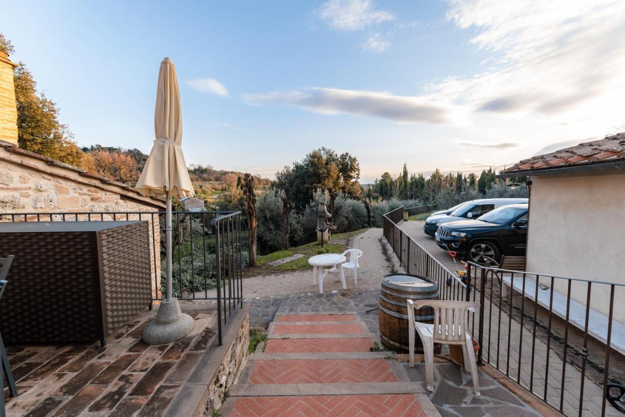 Case Vacanze Ranza, Casale Con Piscina E Relax Сан-Джиминьяно Экстерьер фото