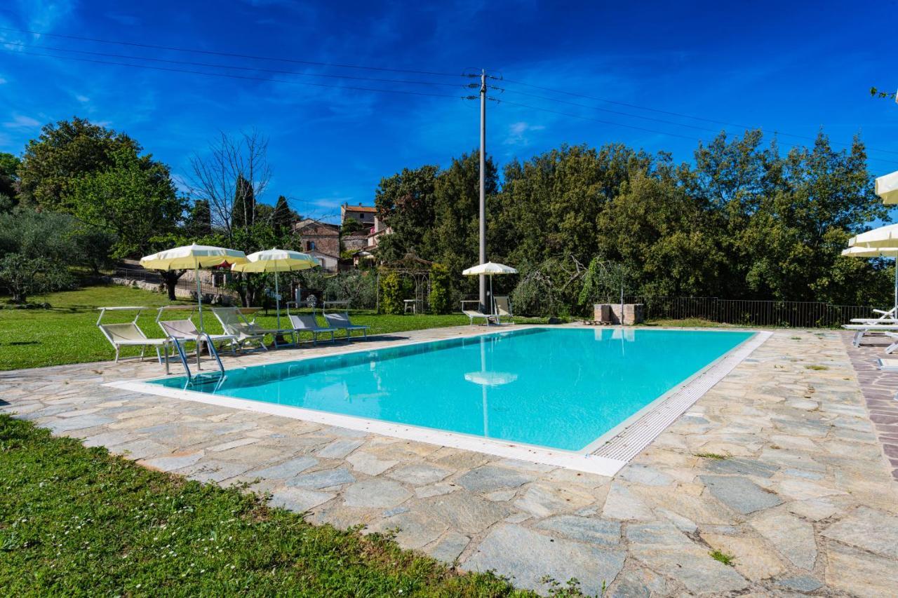 Case Vacanze Ranza, Casale Con Piscina E Relax Сан-Джиминьяно Экстерьер фото