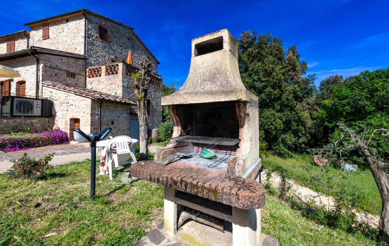 Case Vacanze Ranza, Casale Con Piscina E Relax Сан-Джиминьяно Экстерьер фото