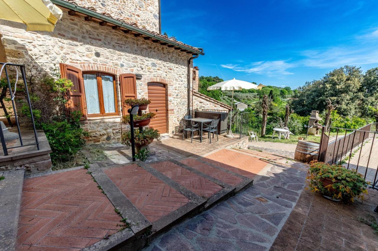 Case Vacanze Ranza, Casale Con Piscina E Relax Сан-Джиминьяно Экстерьер фото