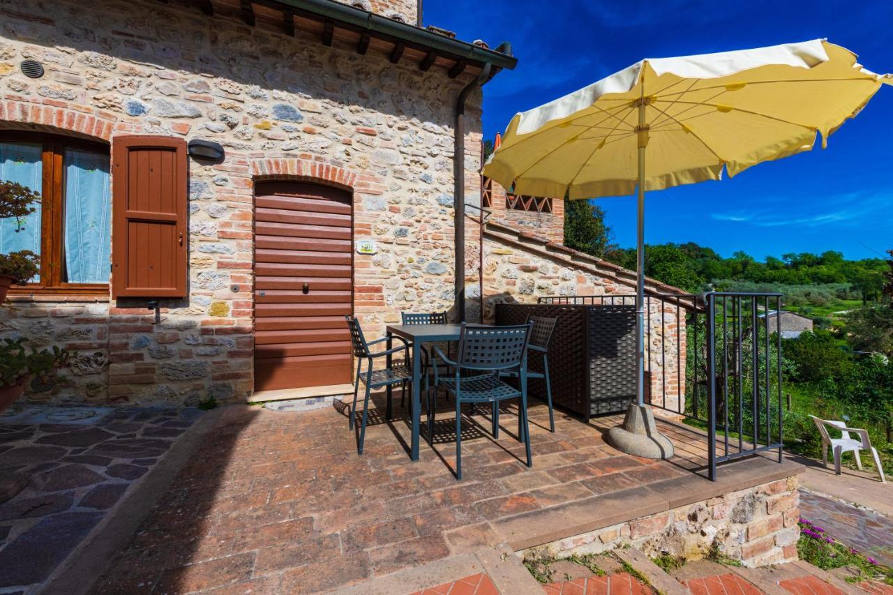Case Vacanze Ranza, Casale Con Piscina E Relax Сан-Джиминьяно Экстерьер фото